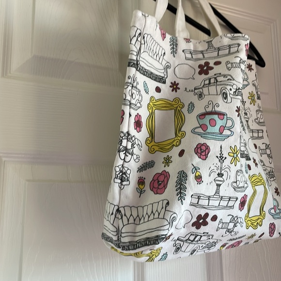 Friends Theme Canvas Tote - Picture 3 of 5